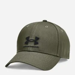 Чоловіча Кепка UA Mens Sportstyle Lockup Adj Оливковий OSFM (1381645-390) - Robinzon.ua