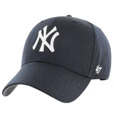 Кепка 47 Brand NEW YORK YANKEES RAISED BASIC Синій One Size (B-RAC17CTP-NY) - Robinzon.ua