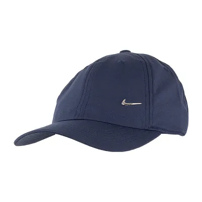 Дитяча Бейсболка Nike Y NK H86 CAP METAL SWOOSH Синій One size (7dAV8055-451 One size) - Robinzon.ua