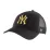 Бейсболка 47 Brand New York Yankees Чорний One Size (B-BRMTL17CTP-BK) - Robinzon.ua