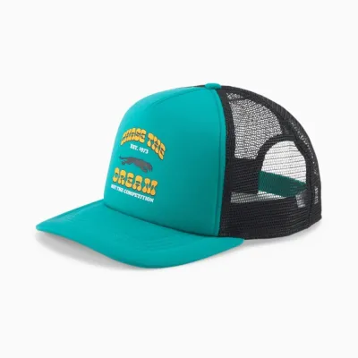Кепка Puma Basketball Trucker Cap Темно-аквамариновий One Size (02375604) - Robinzon.ua