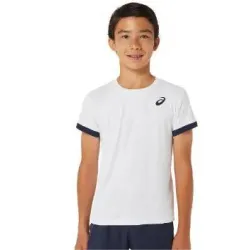 Футболка дит.  Asics BOYS TENNIS SS TOP white (S) 2044A036-102 S - Robinzon.ua