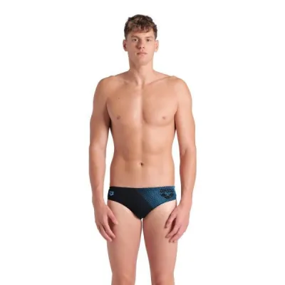 Чоловічі Плавки Arena FOGGY DOTS SWIM BRIEFS Чорний 95 (008482-500 95) - Robinzon.ua
