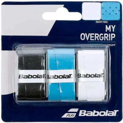 Обмотка Babolat My overgrip X 3 black/blue/white 653045/164-653052/134 - Robinzon.ua