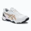 Кросcовки сквош муж.   Asics Gel-Rocket 11 white/gold (45) 11 1071A091-103 45 - Robinzon.ua