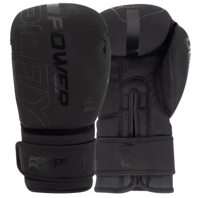 Боксерські рукавиці PowerPlay 3024 Ultra Mat Чорні 16 унцій - Robinzon.ua