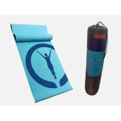 Комплект коврик для йоги с сумкой LiveUp PRINTED YOGA MAT + BAG голубой Уни 173х61х0,6 см LS3231C-06b-Combo - Robinzon.ua