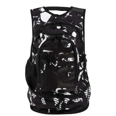 Рюкзак Arena FASTPACK 3.0 ALLOVER 40L чорний, білий Уні 54x36x27 см 006188-108 - Robinzon.ua