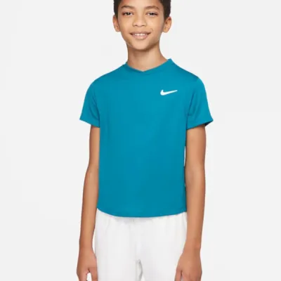 Дитяча Футболка Nike DF VICTORY SS TOP Синій 122-128 (CV7565-367 122-128) - Robinzon.ua