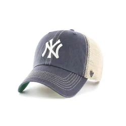 Кепка-тракер 47 Brand NEW YORK YANKEES TRAWLER Сірий, Бежевий One Size (TRWLR17GWP-VNA) - Robinzon.ua