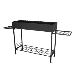 Мангал стаціонарний Daddy Smoke на 15 шампурів Мангал стаціонарний Daddy Smoke на 15 шампурів - Robinzon.ua