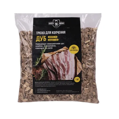 Тріска для копчення Daddy Smoke дуб - Robinzon.ua