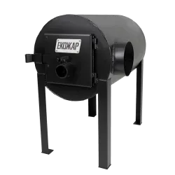 Дров'яна піч буржуйка Екожар Про 200 горизонтальна - Robinzon.ua