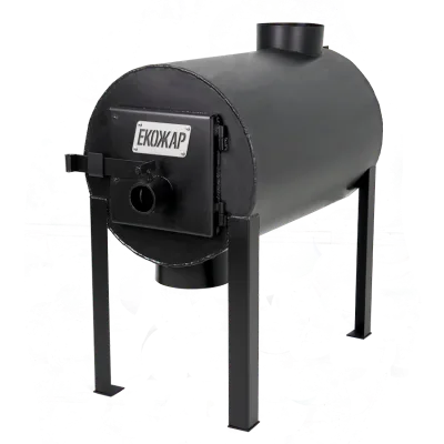 Дров'яна піч буржуйка Екожар Про 200 вертикальна - Robinzon.ua