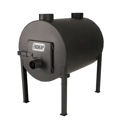 Дров'яна піч буржуйка Екожар Про 500 вертикальна - Robinzon.ua