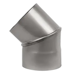 Коліно нержавіюче 45°, діаметр 110мм, товщина 0,8мм - Robinzon.ua