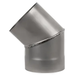Коліно нержавіюче 45°, діаметр 160мм, товщина 0,8мм - Robinzon.ua