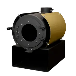 Піч дров'яна опалювальна DS Classic з кожухом золото Піч дров'яна опалювальна DS Classic з кожухом золото - Robinzon.ua