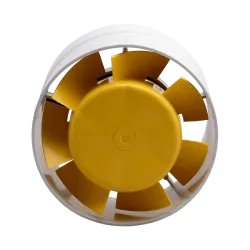 Вентилятор для теплообмінника діаметром 100 мм витяжний канальний Домовент 100 ВКО пластиковий - Robinzon.ua