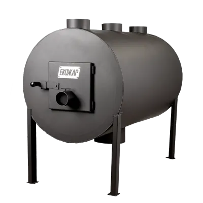 Дров'яна піч буржуйка Екожар Про 700 вертикальна - Robinzon.ua