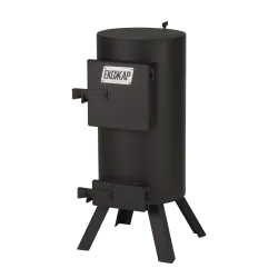 Дров'яна піч опалювальна Екожар Про 150 з варильною поверхнею - Robinzon.ua