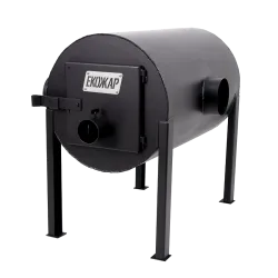 Дров'яна піч буржуйка Екожар Про 350 горизонтальна - Robinzon.ua