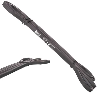 Эспандер петля (резинка для фитнеса и кроссфита) PowerPlay 4116 Double Colors Черно/Серая (2-7 кг) - Robinzon.ua