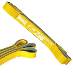 Эспандер петля (резинка для фитнеса и кроссфита) PowerPlay 4116 Double Colors Желто/Серая (5-14 кг) Эспандер петля (резинка для фитнеса и кроссфита) PowerPlay 4116 Double Colors Желто/Серая (5-14 кг) - Robinzon.ua