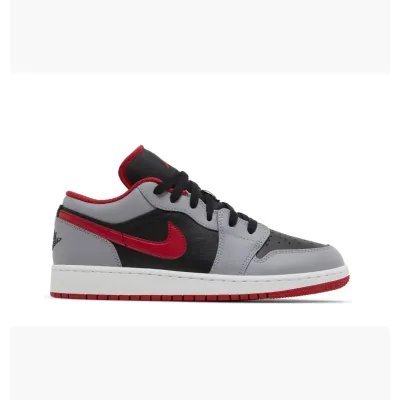 Дитячі Кросівки Nike AIR JORDAN 1 LOW  Сірий 37.5 (7d553560-060 37.5) - Robinzon.ua