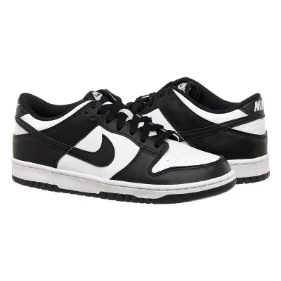 Дитячі Кросівки Nike DUNK LOW  Чорний 37.5 (7dCW1590-100 37.5) - Robinzon.ua