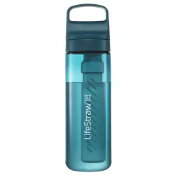 Пляшка-фільтр для води LifeStraw Go Filter Bottle, 650 мл, Laguna Teal (LSW LGV422TLWW) - Robinzon.ua