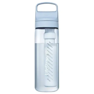 Пляшка-фільтр для води LifeStraw Go Filter Bottle, 650 мл, Icelandic Blue (LSW LGV422BLWW) - Robinzon.ua
