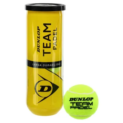 М'ячі для падел тенісу Dunlop TEAM PADEL 3PET 601553 - Robinzon.ua