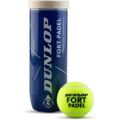 Мячи для падел тениса Dunlop FORT PADEL 3PET 601555 - Robinzon.ua