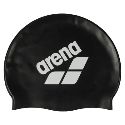 Шапка для плавання Arena BIG LOGO CAP чорний Уні One Size 009276-206 - Robinzon.ua