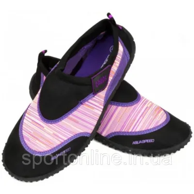 Аквашузи Aqua Speed AQUA SHOE MODEL 2A 6543 чорний, рожевий 29 розмір 673-2A 29 - Robinzon.ua