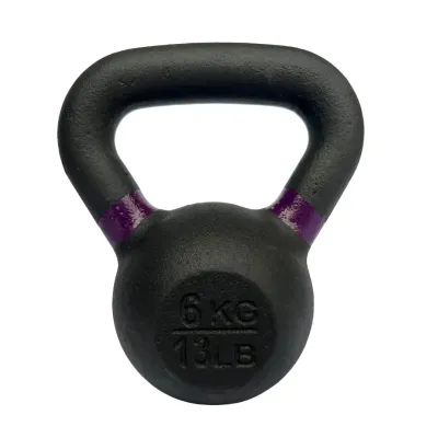 Гиря чавунна WCG 6 кг Гантелі, гирі, штанги і диски спортивна - Robinzon.ua