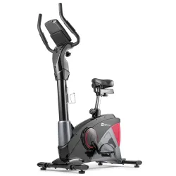 Велотренажер електромагнітний + мат Hop-Sport 090H Apollo чорно-червоний - Robinzon.ua