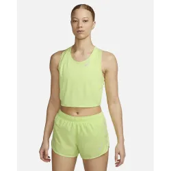 Жіночий Топ для бігу Nike Dri-FIT Race Жовтий S (7dDD5921-736 S) - Robinzon.ua