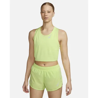 Жіночий Топ для бігу Nike Dri-FIT Race Жовтий S (7dDD5921-736 S) - Robinzon.ua
