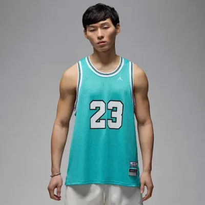 Чоловіча Майка Jordan M ESS SUMMER JERSEY Бірюзовий XL (7dHF9375-392 XL) - Robinzon.ua