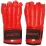 Рукавички шингарты шкіряні SPRINTER на липучці. червоний L - Robinzon.ua