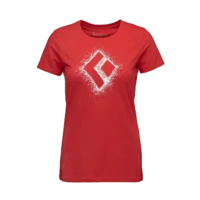 Футболка жіноча Black Diamond W Chalked Up 2.0 Tee, Coral Red, XS (BD 7524196050XSM1) - Robinzon.ua