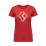 Футболка жіноча Black Diamond W Chalked Up 2.0 Tee, Coral Red, XS (BD 7524196050XSM1) - Robinzon.ua