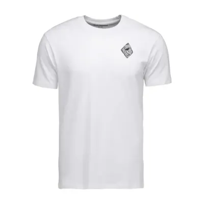 Футболка чоловіча Black Diamond M Mono Pocket SS Tee, White, XL (BD 7302591006XLG1) - Robinzon.ua