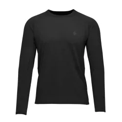 Футболка чоловіча з довгим рукавом Black Diamond M Lightwire LS Tech Tee, Black, M (BD 7530900002MED1) - Robinzon.ua