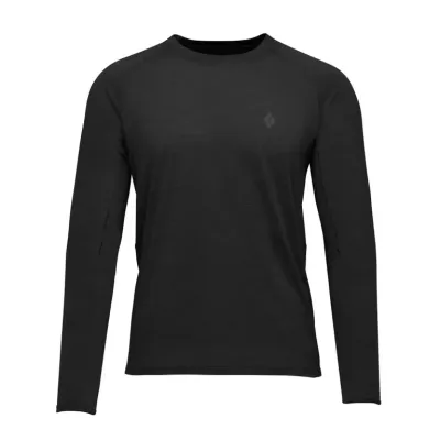 Футболка чоловіча з довгим рукавом Black Diamond M Lightwire LS Tech Tee, Black, M (BD 7530900002MED1) - Robinzon.ua