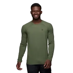 Футболка з довгим рукавом чоловіча Black Diamond M Alpenglow LS Crew, Tundra, XL (BD 7520923010XLG1) - Robinzon.ua