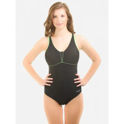 Купальник закрытый для женщин Aqua Speed MATYLDA 2808 черный, зеленый Жен 44 (2XL) 450-01 2XL - Robinzon.ua