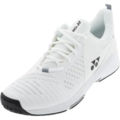 Кросcовки мужские  Yonex SHT-Sonicage3 Wide White/Black (40/25.5) SHTS3WACEX white 40/25.5 - Robinzon.ua